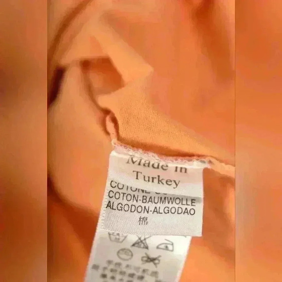 ERMENEGILDO ZEGNA Soft Orange Mercerized  Cotton Polo Shirt 56EU XL Romania - Picture 6 of 13